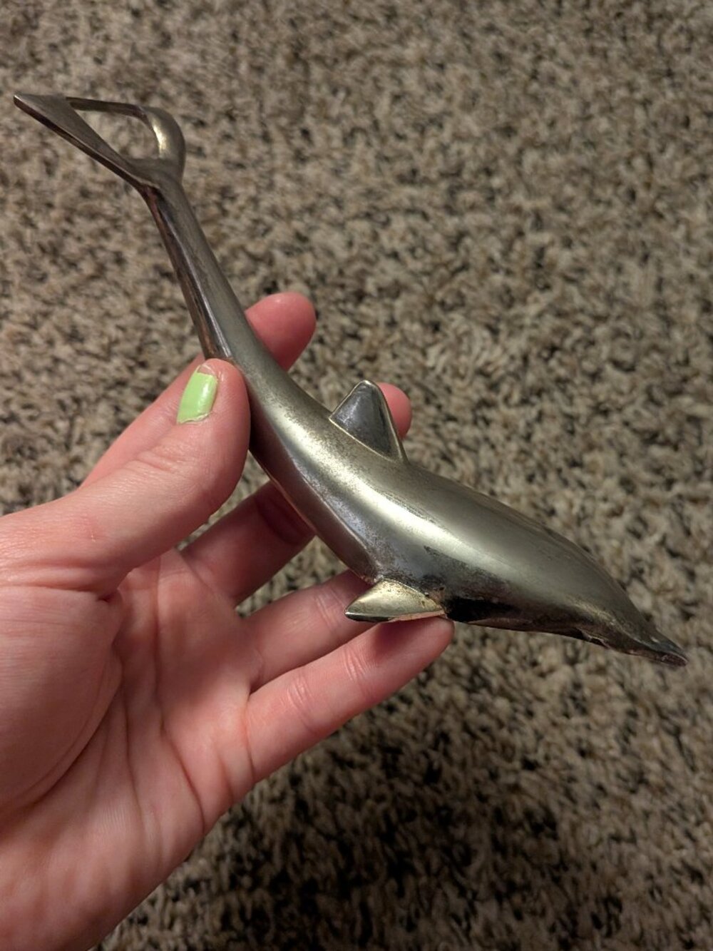 Metal Dolphin Bottle opener